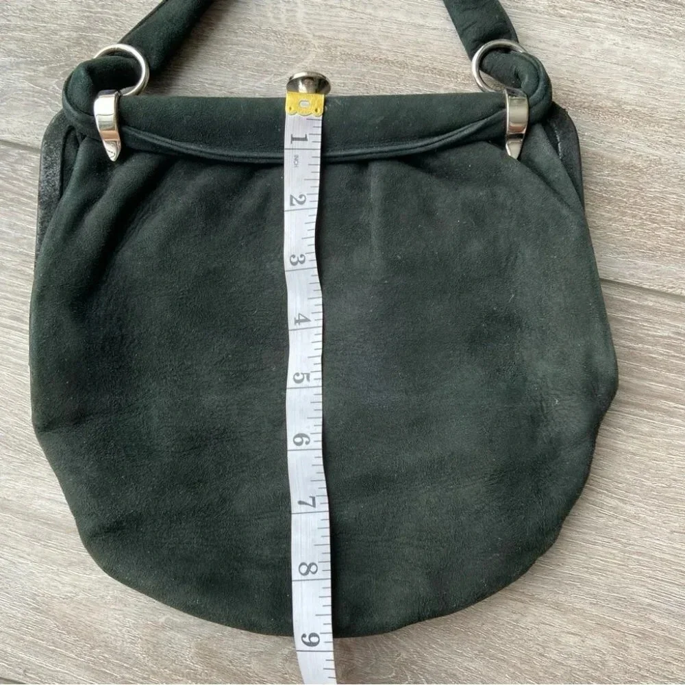 Vintage Coret Suede Leather Purse Made in Canada